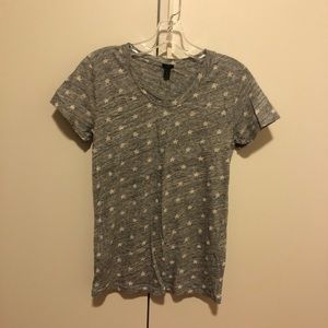 J. Crew star print shirt